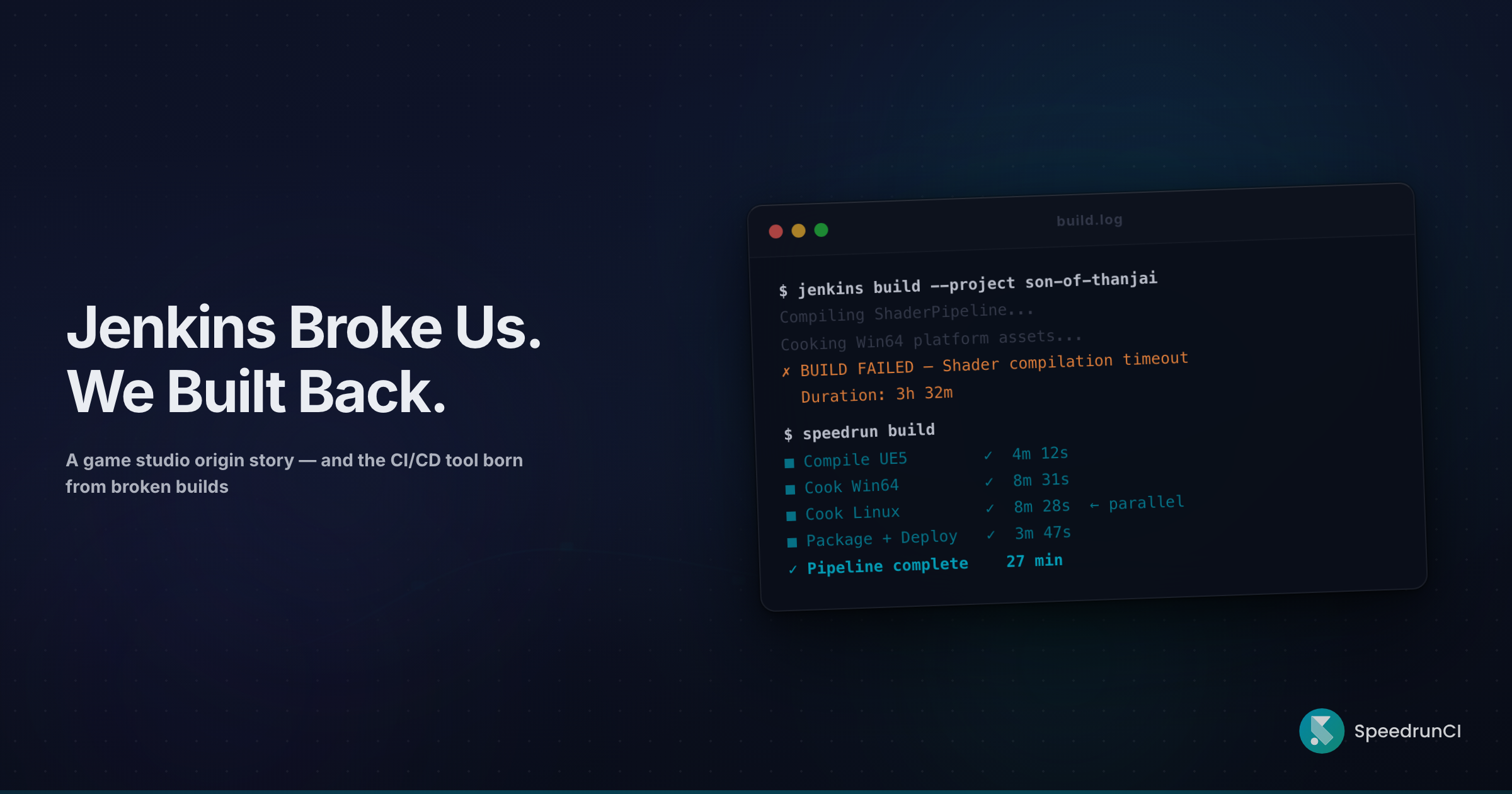 We Did Not Set Out to Build a CI/CD Company
